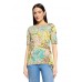 Betty Barclay - 2789 1976 T-shirt korte mouwen beige met print.